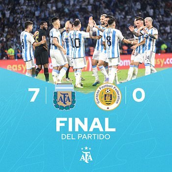 Argentina a învins categoric echipa din Burkina Faso, care a fost dezavantajată de sosirea foarte târzie la Buenos Aires