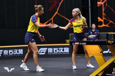 Tenis de masă: Bernadette Szocs şi Elizabeta Samara, eliminate în sferturi la dublu, la China Smash 2026,