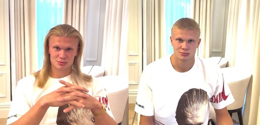 „Nu mă mai fac remarcat la fel de mult pe stradă”: Erling Haaland, fericit că s-a tuns - VIDEO