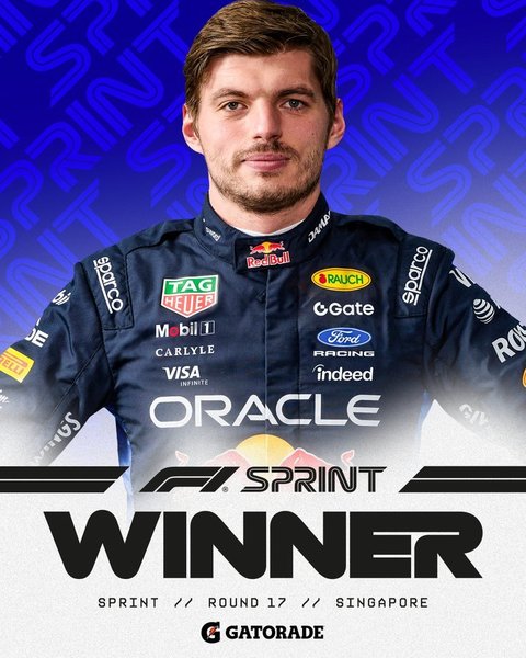 Formula 1: Max Verstappen a câştigat cursa sprint de la Marele Premiu din Singapore