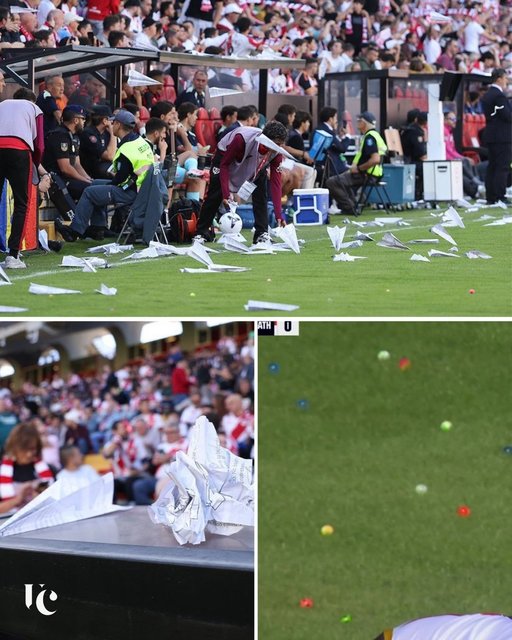 Meciul Rayo-Bilbao, suspendat în urma protestului suporterilor faţă de proprietarului clubului madrilen - VIDEO