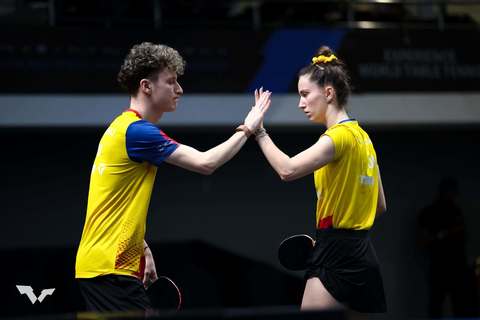 Tenis de masă: Andreea Dragoman şi Darius Movileanu, pe tabloul principal la dublu mixt după o victorie spectaculoasă în ziua de debut a Campionatului European Individual Seniori 2026
