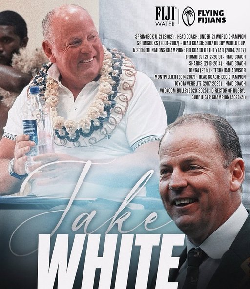 Rugby: Jake White, campion mondial cu Africa de Sud, a fost numit selecţioner al echipei din Fiji
