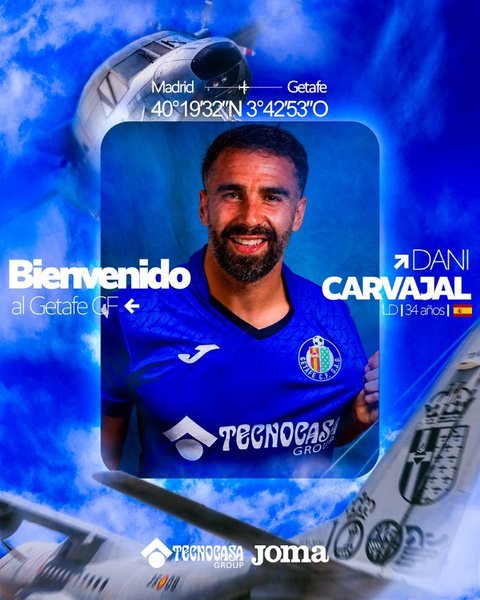 Dani Carvajal a semnat cu Getafe. El nu va evolua joi, în Conference League, cu Universitatea Craiova