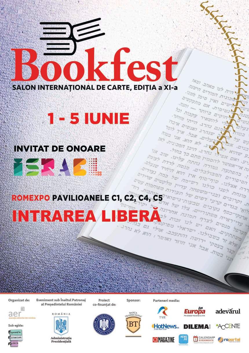 COMUNICAT DE PRESĂ: Copiii serbează 1 Iunie la Bookfest