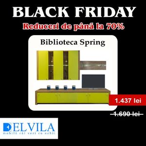 COMUNICAT DE PRESĂ: Black Friday in magazinele Elvila cu reduceri de pana la 70%