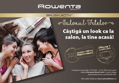 COMUNICAT DE PRESĂ: Cel mai stylish cadou de anul acesta vine de la Rowenta