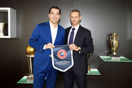 COMUNICAT DE PRESĂ: Răzvan Burleanu a fost numit preşedintele grupului de lucru UEFA cu Uniunea Europeană
