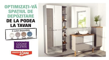 COMUNICAT DE PRESĂ: Brico Depôt lansează Imandra, soluţia inovatoare pentru o baie ca la carte