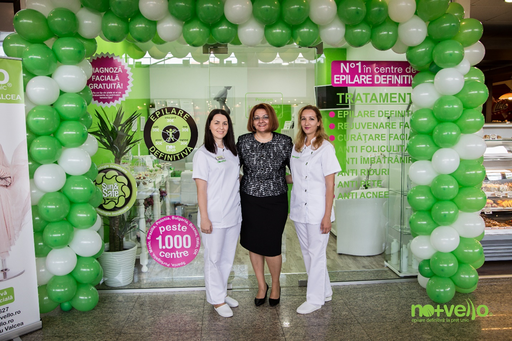 COMUNICAT DE PRESĂ: Reteaua Nr. 1 in Lume in Epilare Definitiva a inaugurat centrul nr 32 in Romania