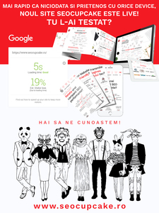 COMUNICAT DE PRESĂ: SEO Cupcake a lansat noul site cu un concept grafic nou si pregatit pentru Mobile First Index