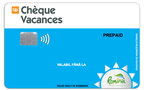 COMUNICAT DE PRESĂ: Up România lansează voucherul electronic de vacanţă Chèque Vacances, un suport modern şi flexibil pentru angajaţi