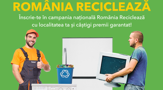 COMUNICAT DE PRESĂ: România Reciclează cu Asociaţia Environ