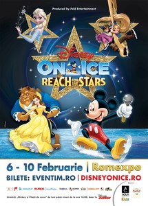 COMUNICAT DE PRESĂ: O nouă reprezentaţie adăugată în weekend în urma cererii publicului pentru cel mai aşteptat spectacol Disney în România: Disney On Ice - Reach For The Stars!