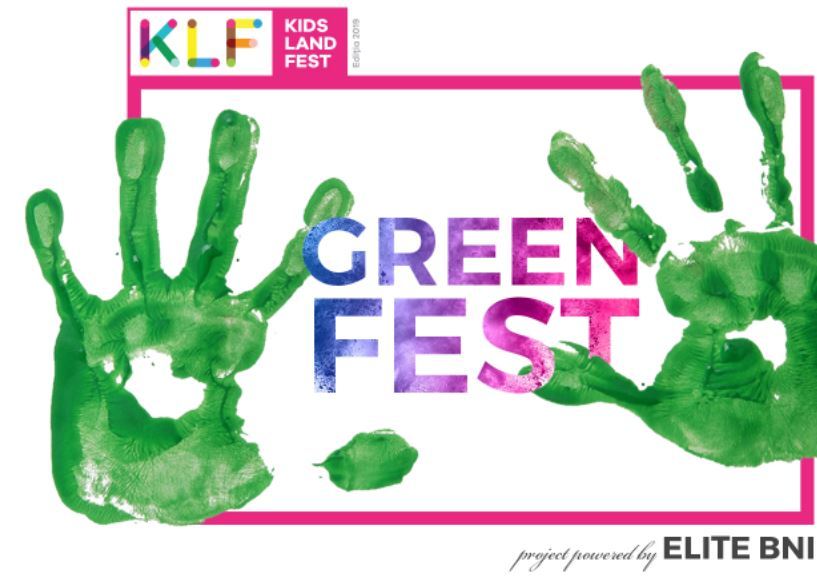 COMUNICAT DE PRESĂ: Kids Land Fest - GreenFEST, pe 18 şi 19 mai, în Parcul Bazilescu din Bucureşti