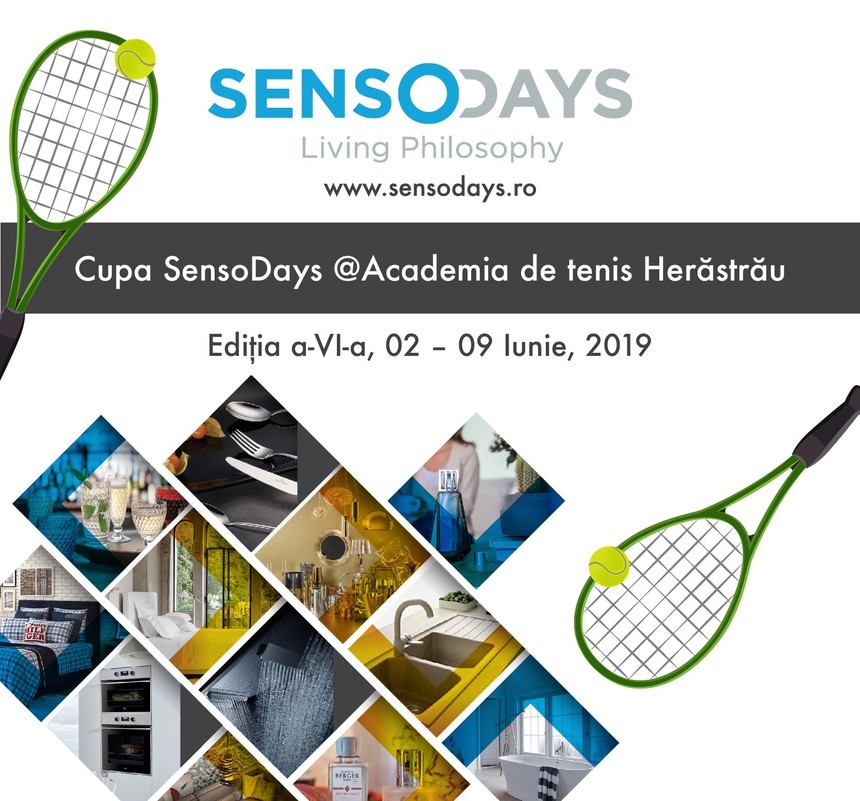 COMUNICAT DE PRESĂ: Cupa SensoDays la Academia de Tenis Herăstrău
