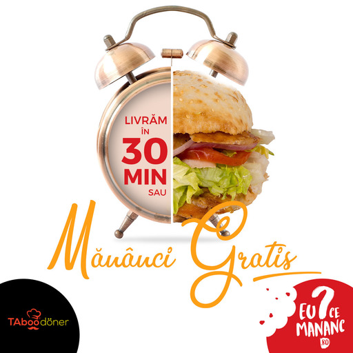 COMUNICAT DE PRESĂ: Aplicaţia de food delivery EuCeMananc promite să livreze în doar 30 de minute comenzile de la un restaurant din Brăila