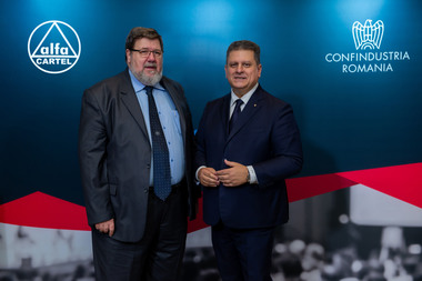 COMUNICAT DE PRESĂ: Cartel Alfa şi Confindustria România, protocol pentru siguranţa mediului de lucru