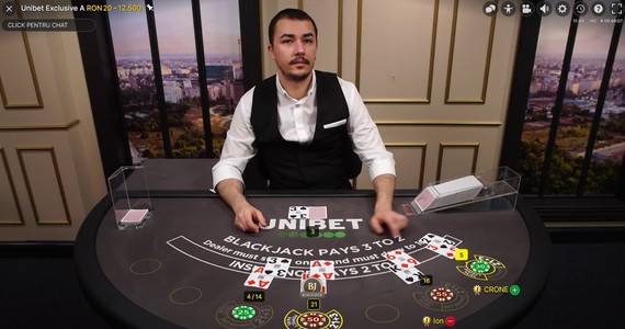 COMUNICAT DE PRESĂ: Unibet Casino a lansat noile mese exclusive de Blackjack Live, cu super promoţii