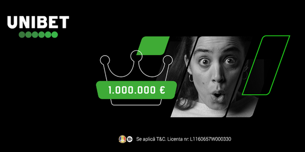 COMUNICAT DE PRESĂ: Premii Jackpot în valoare totală de €1.000.000 pentru cei care pariază pe EURO 2020