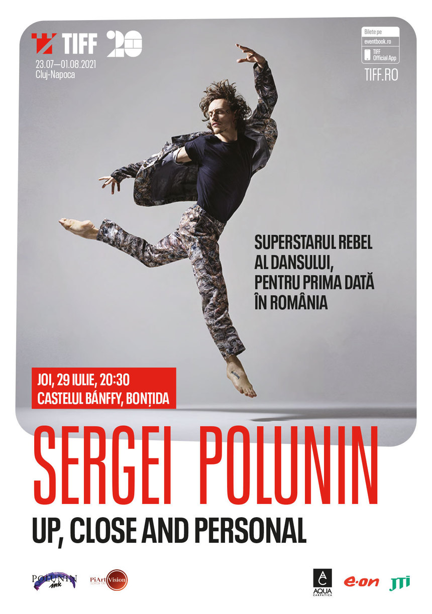 COMUNICAT DE PRESĂ: JTI continuă să aducă dansul la TIFF. Sergei Polunin, pentru prima dată în România, la Cluj

