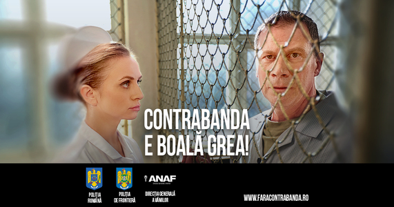 COMUNICAT DE PRESĂ: Nouă campanie naţională anti-contrabandă „Contrabanda e boală grea!”