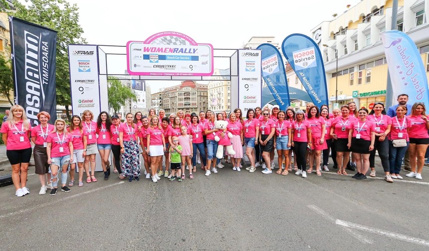 Zeci de femei vor tura motoarele la Women Rally Timişoara