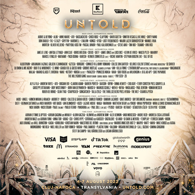 Dimitri Vegas & Like Mike, Claptone, ATB, Chico Rose şi Kungs urcă pe mainstage-ul Festivalului UNTOLD în această vară