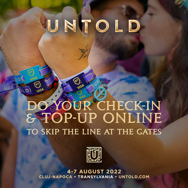 Sistem de plată, Check-in şi acces la festivalul UNTOLD 2022