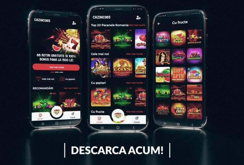 COMUNICAT DE PRESĂ: Aplicaţie pentru pasionaţii de jocuri, lansată de portalul web cazino365.ro