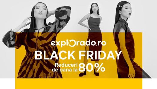 Black Friday aduce reduceri de până la 80 la sută pe Explorado.ro