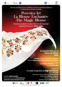 Povestea Iei / La blouse enchantée / The Magic Blouse în premieră la Sala Mare a UNESCO din Paris