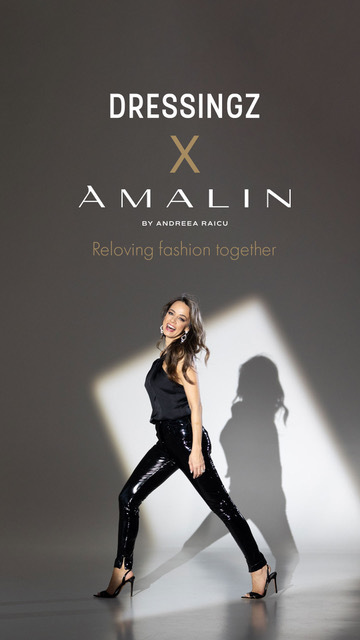 AMALIN by Andreea Raicu şi DRESSINGZ îşi unesc forţele pentru sustenabilitate în fashion
