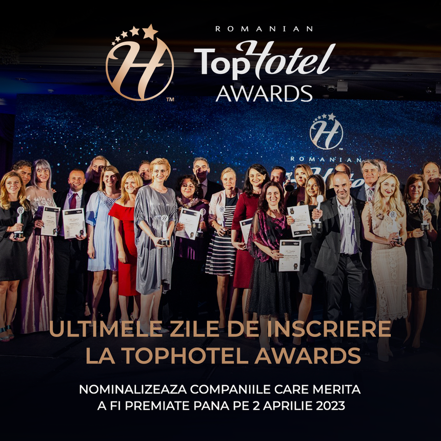 Înscrie un proiect la TopHotel Awards 2023!