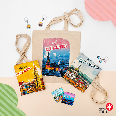 COMUNICAT DE PRESĂ: Art&Craft propune o viziune modernă şi unică a României, prin noua colecţie Happy Traveller de suveniruri cu specific regional 
