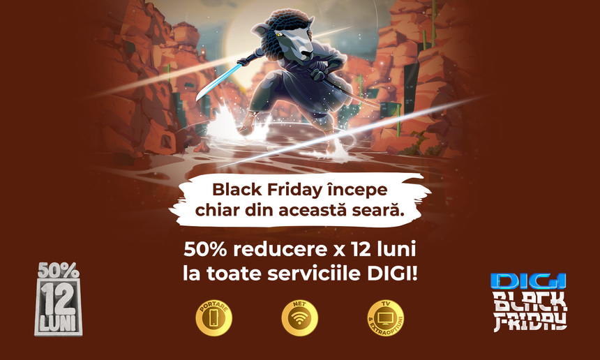 Black Friday aduce la DIGI cea mai aşteptată reducere din an