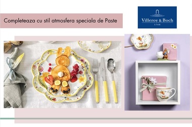 Eleganţă şi prospeţime de Paşte cu oferta completă SensoDays