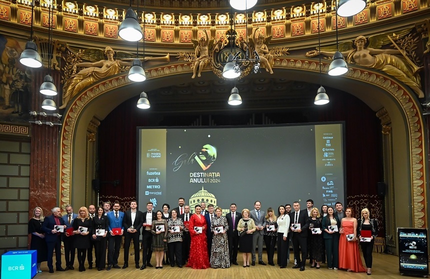 COMUNICAT DE PRESĂ: Gala Destinaţia Anului 2024 a premiat cele mai atractive destinaţii turistice din România
