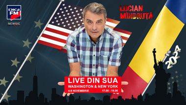 Lucian Mîndruţă, corespondent special Digi FM, LIVE din mijlocul evenimentelor electorale americane