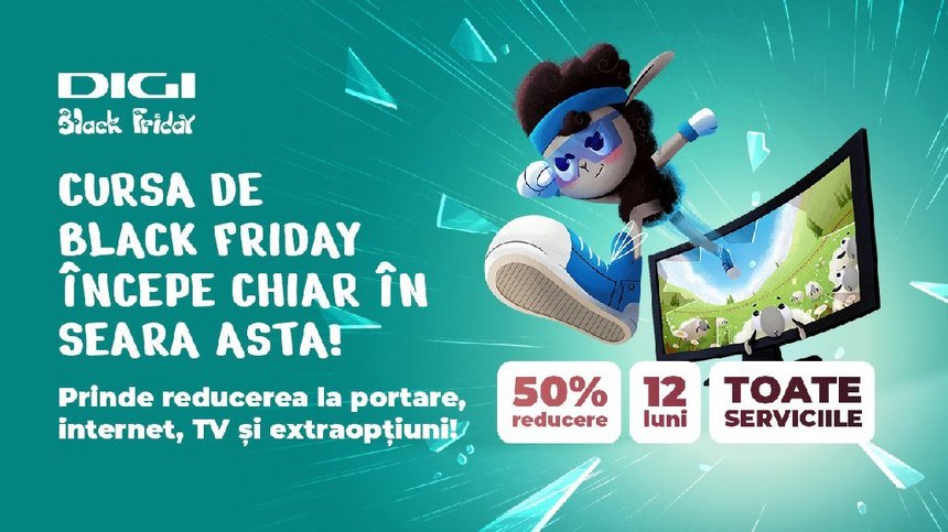 DIGI intră în competiţia reducerilor de Black Friday