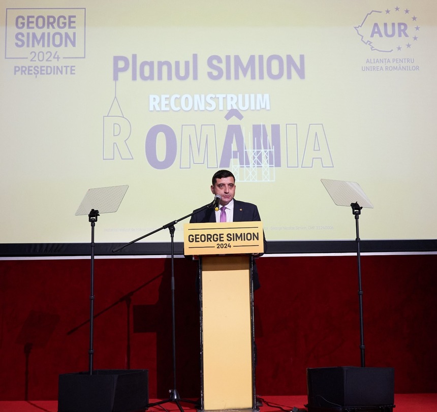 George Simion: ”Pe 24 noiembrie o să le arătăm tuturor trădătorilor că românii s-au trezit! Suntem gata să ne eliberăm de toate fantomele trecutului şi de toţi copiii lui Iliescu” | GALERIE FOTO & VIDEO