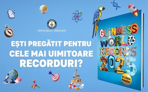 Cartea Recordurilor 2025 – Ce pot învăţa copiii despre succes şi eşec