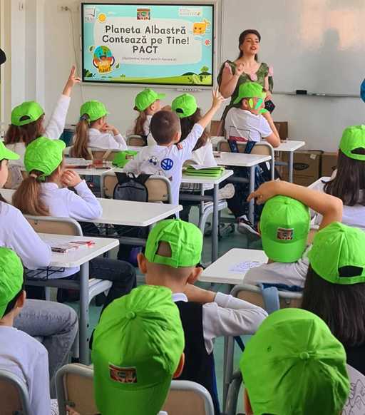 Cea de a IV-a ediţie a mişcării naţionale „Planeta Albastră Contează pe Tine!” PACT s-a extins în 363 de şcoli din 33 de judeţe şi 209 localităţi 
