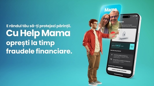 Salt Bank lansează Help Mama şi Call Monitor – două funcţionalităţi în premieră, care restabilesc standardele de siguranţă în bankingul digital