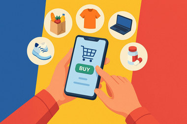 Românii preferă cumpărăturile online pentru anumite produse