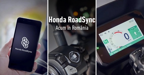 Aplicaţia Honda Roadsync este acum disponibilă în România