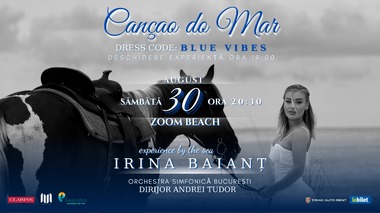 Canção do Mar Experience by Irina Baiant – o incursiune senzorială unică, la graniţa dintre artă şi fine dining