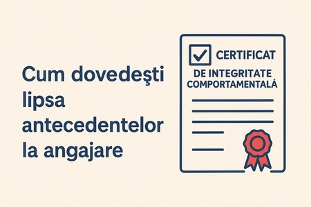 Cum dovedeşti lipsa antecedentelor la angajare