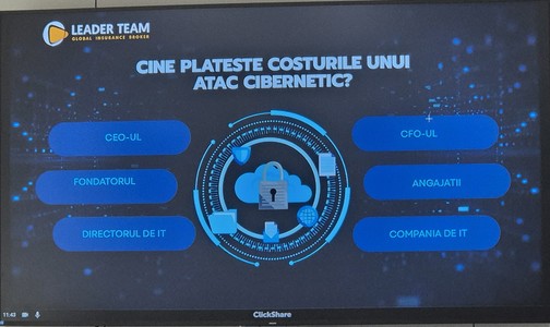 Conferinţa „Cyber Insurance & NIS2 – Reglementare, risc şi răspundere în era digitală”