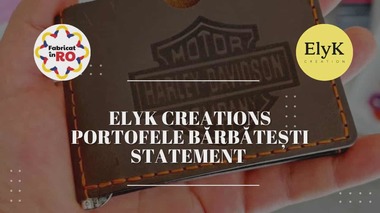 Elyk Creations - De ce portofelele din piele româneşti devin un statement al eleganţei masculine în 2025?